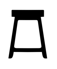 wooden stool icon vector with trendy design. stool icon