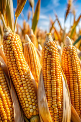 Close-up photo of corns captured during daytime in natural lighting