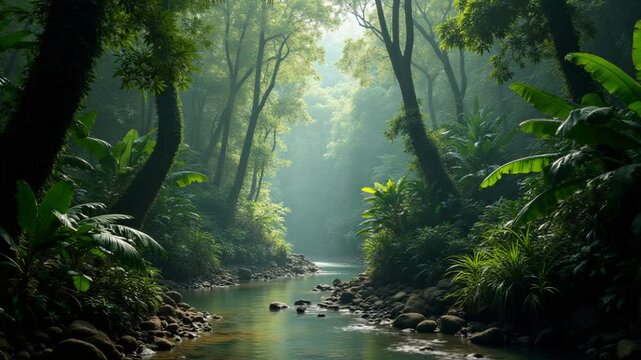 tropical jungles of South East Asia