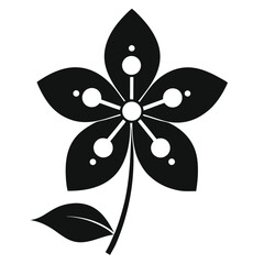  Stylized Abstract Flower