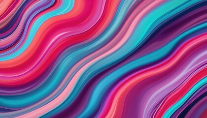 Vibrant Abstract Swirls Red, Purple, Teal Liquid Motion Design Background