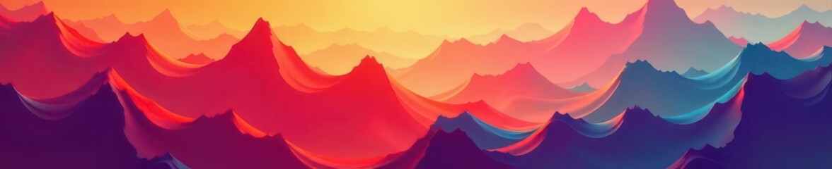 Overlapping planes, vibrant hues, bold shapes, shapes, texture, vibrant