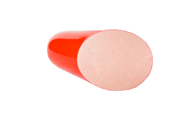 Romanian baloney close up cut