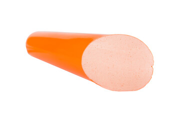 Chicken baloney with close up cut