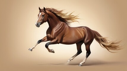 Obraz premium The Flowing Horse