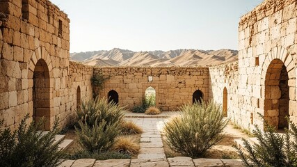 Obraz premium Areeha, Palestine: A Glimpse into the Historic Heart of the Region