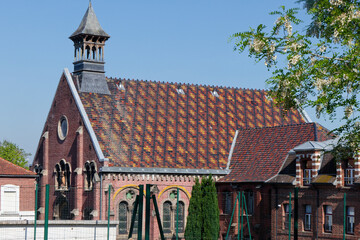 Eglise Ste-Barbe de Bruay-la-Buissi&egrave;re - Pas-de-Calais - France