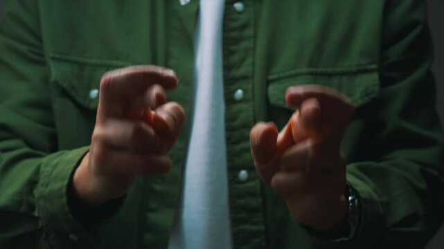 Close-up of crossed fingers on a hand.
Crossing Pvlians for luck.
Luck and superstition