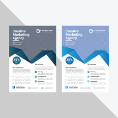 Corporate business flyer and professional business flyer template