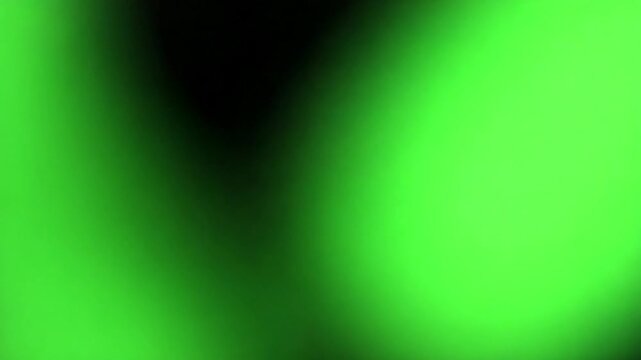 Bright green and black abstract blur