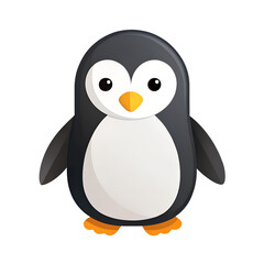 Obraz premium penguin on a white