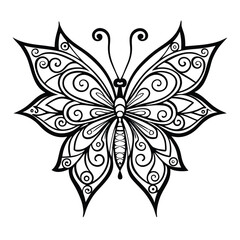  Intricate Butterfly Design