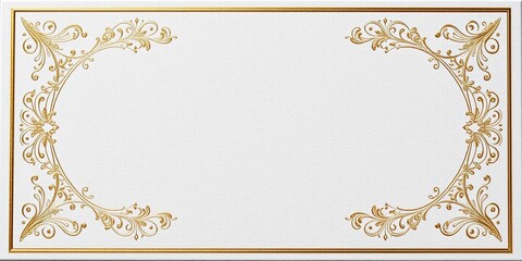 Elegant Wedding Invitation with Detailed Embossing