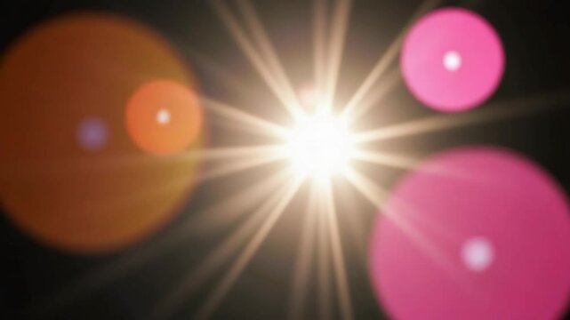 Light Leaks Lens glow flare bokeh overlays transitions.