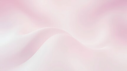 Abstract Flowing Pink and White Design