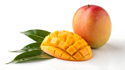 mango on a white background