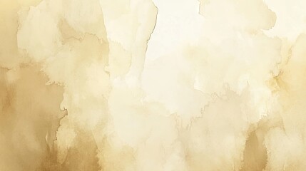 Obraz premium A soft. abstract watercolor background featuring warm beige and cream tones. ideal for use in design projects. invitations. or as a calming backdrop for various applications