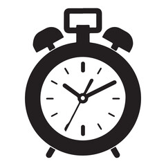 Stop watch timer flat icon vector illustration, Chronometer pictogram, alarm clock icon