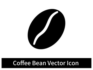Coffee Bean Vector Icon 3