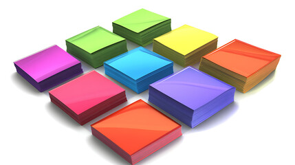 Obraz premium Agile project management training with sticky notes on a Kanban board (3)