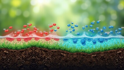Layered images of plant growth