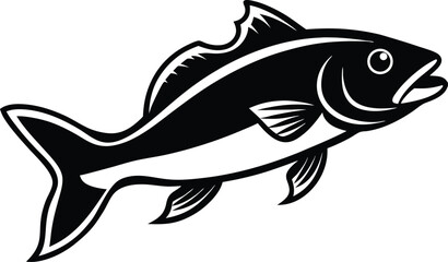 walleye fish silhouette