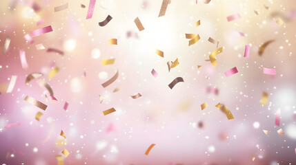 Celebration event festive background digital illustration pastel environment upward view joyful concept