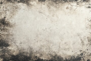 Grunge Texture: Aged Paper with Darkened Edges and Scratches