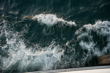 storm over the sea