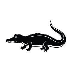 Fototapeta premium vector illustration of a crocodile