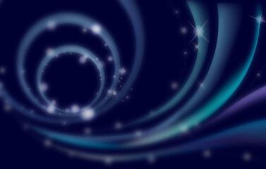 abstract blue background with circles