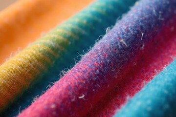 Striped fabric swatch close-up showing textile texture, upholstery, repeat