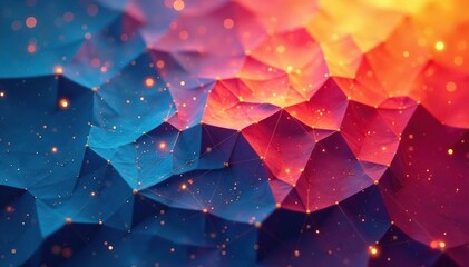 Geometric shapes, flawlessly interconnected grid, grid, structure, line