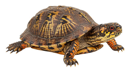 Obraz premium Closeup turtle shell pattern