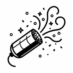 vector illustration of a stethoscope