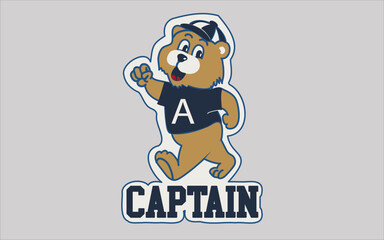 Captain vector graphics