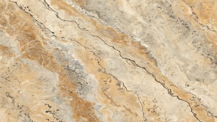 Abstract beige and brown marble texture background with detailed veining and natural patterns