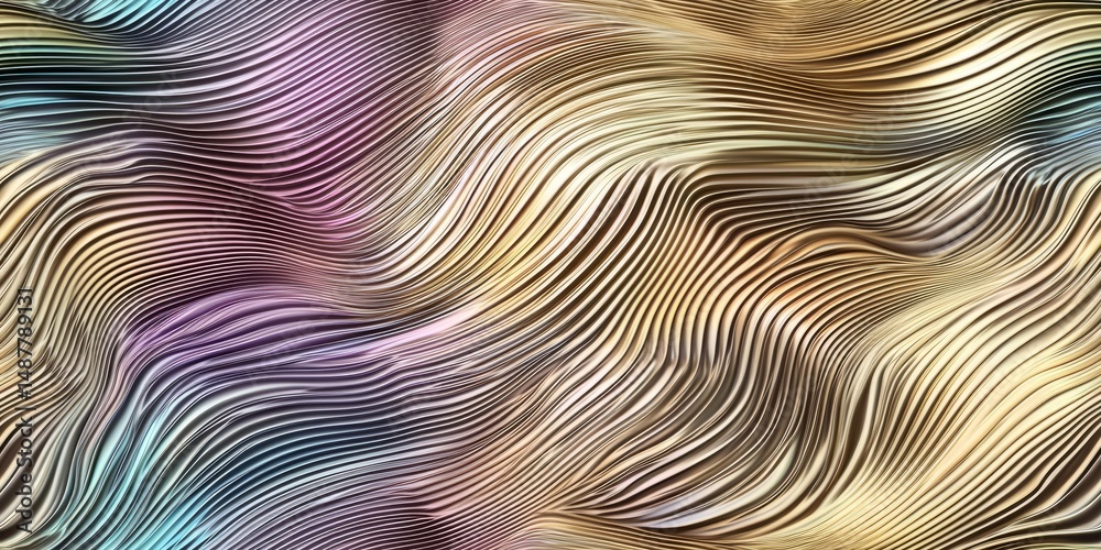 Poster swirling abstract patterns create a mesmerizing interplay of colors and textures