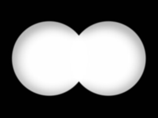 binoculars pov view finder lens transparent background shadow 