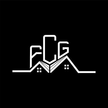 FCG Real State logo design, FCG simple and modern logo. FCG luxurious alphabet design