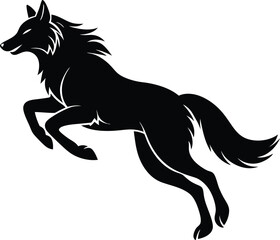Wolf Silhouette icon