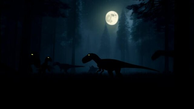 wolf howling at the moon