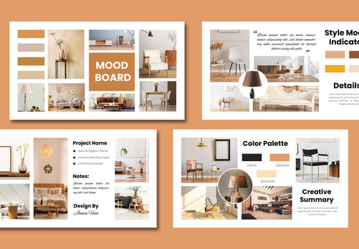 Simple Moodboard Layout