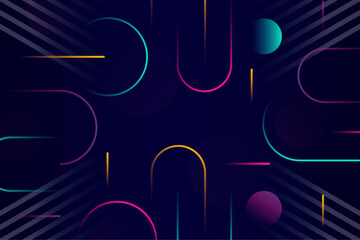 Creative geometric background with gradients, abstract polygon shapes, colorful layered design, modern gradient pattern, vibrant geometric artwork, futuristic digital texture, trendy abstract blocks, 