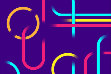 Creative abstract line background with dynamic strokes, flowing linear design, modern digital art lines, artistic wave lines pattern, energetic stripe composition, futuristic line elements, minimal ve
