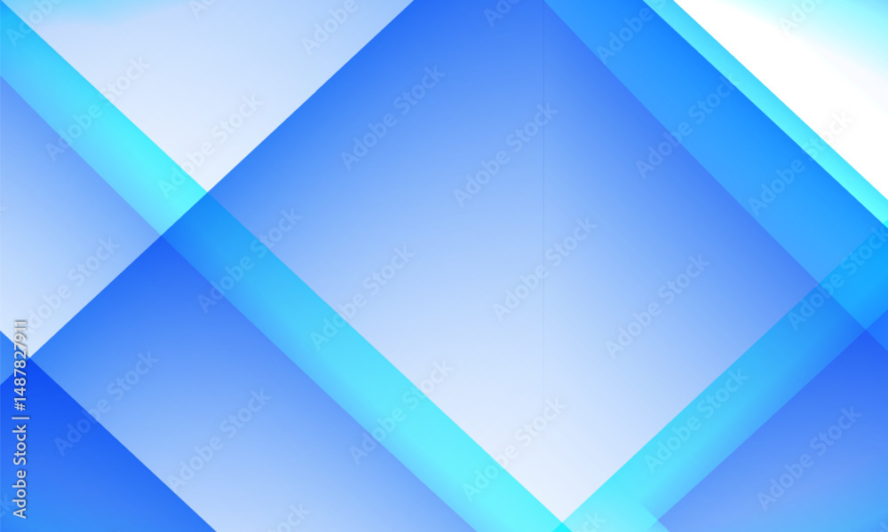 Poster light blue modern abstract background with diagonal geometric shapes. vector illustration