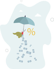 character opening savings account and receiving interest on deposits. character life .