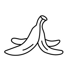 Banana Line vector