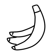 Banana Line vector