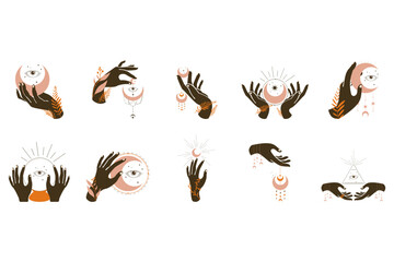 Mystic Celestial Hand Set